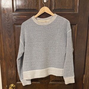 Blue and Cream Sweater